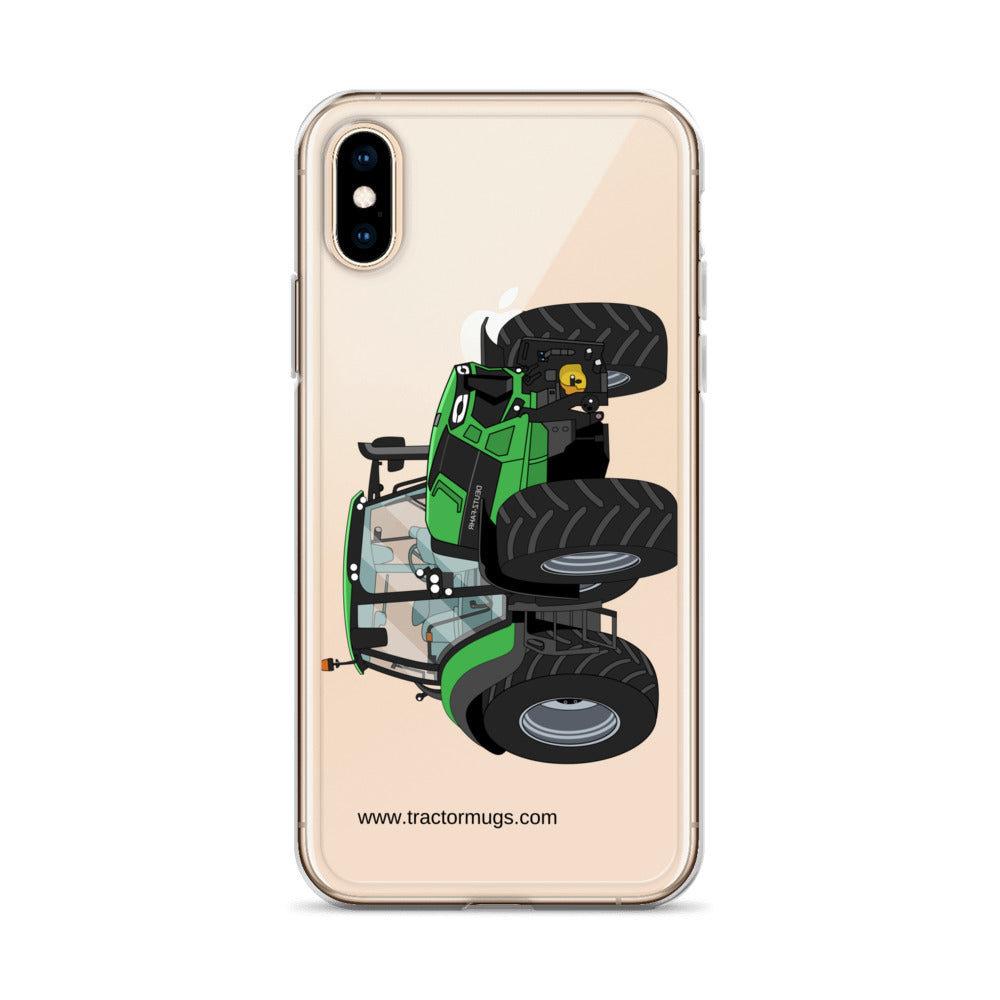 The Tractors Mugs Store Deutz - Fahr Agrotron 7250 Ttv Clear Case for iPhone® Quality Farmers Merch