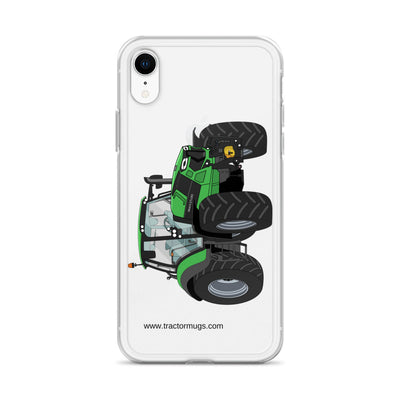 The Tractors Mugs Store Deutz - Fahr Agrotron 7250 Ttv Clear Case for iPhone® Quality Farmers Merch