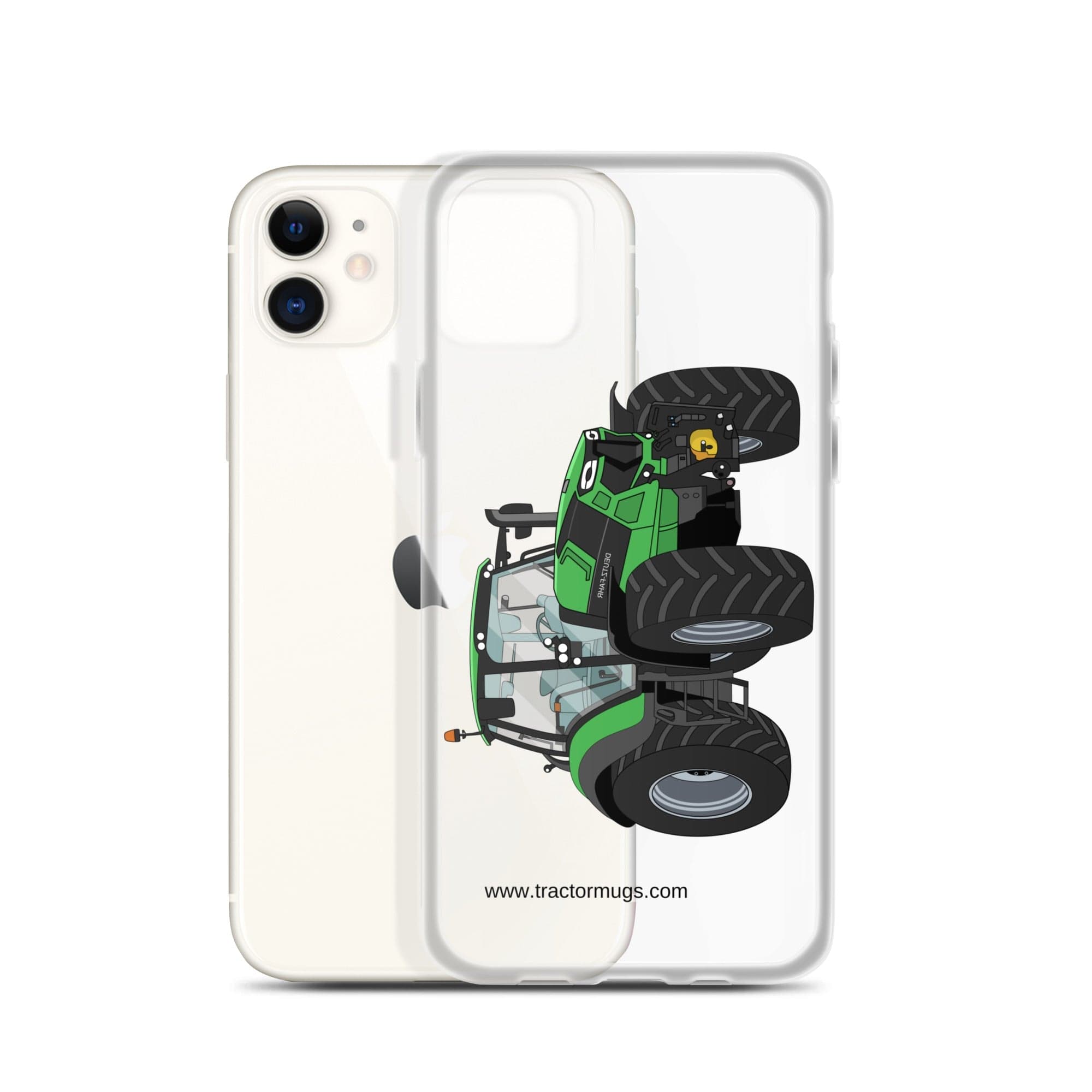 The Tractors Mugs Store Deutz - Fahr Agrotron 7250 Ttv Clear Case for iPhone® Quality Farmers Merch