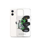 The Tractors Mugs Store Deutz - Fahr Agrotron 7250 Ttv Clear Case for iPhone® Quality Farmers Merch