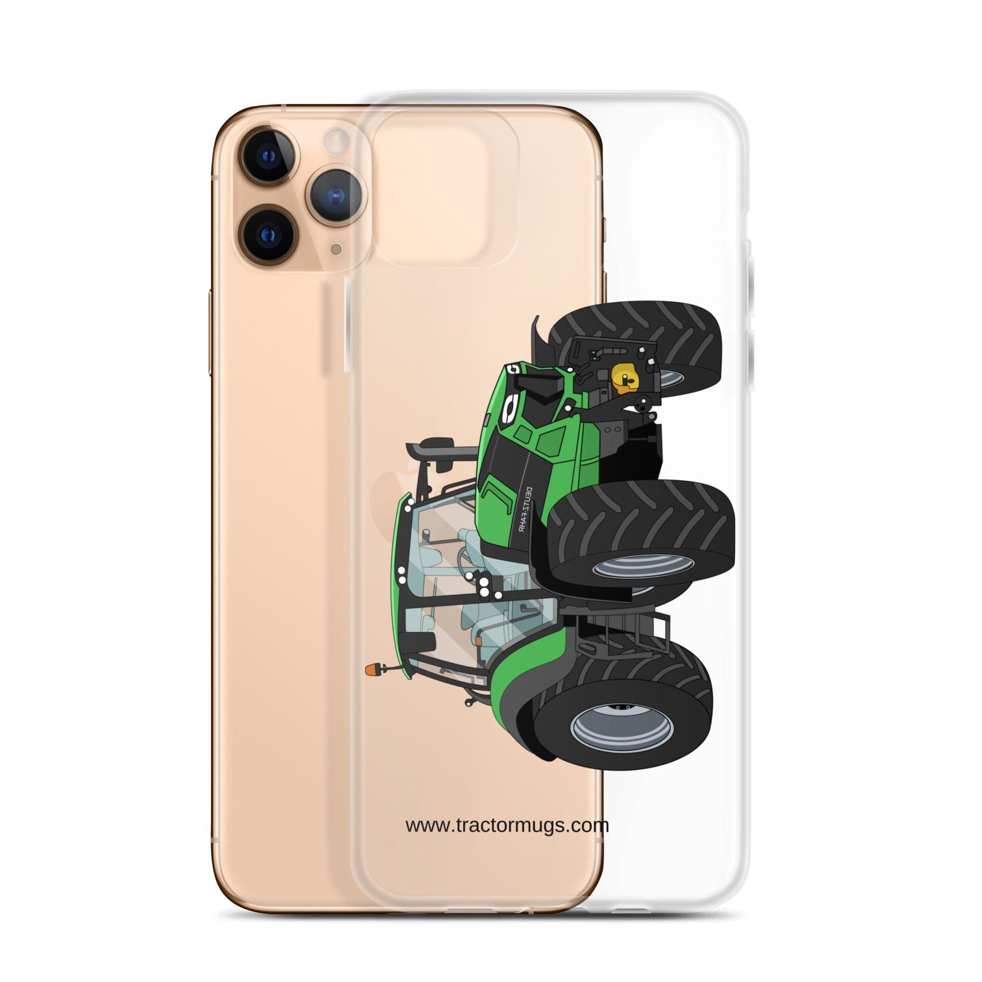 The Tractors Mugs Store Deutz - Fahr Agrotron 7250 Ttv Clear Case for iPhone® Quality Farmers Merch