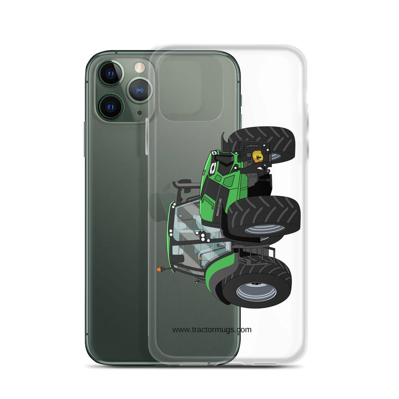 The Tractors Mugs Store Deutz - Fahr Agrotron 7250 Ttv Clear Case for iPhone® Quality Farmers Merch