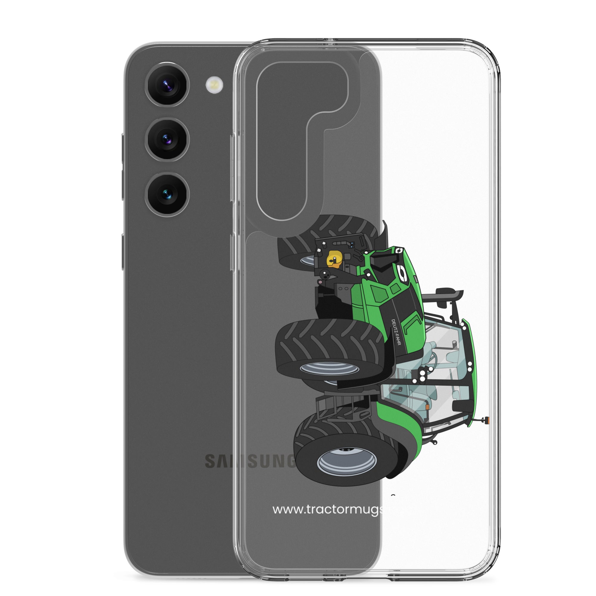 The Tractors Mugs Store Deutz - Fahr Agrotron 7250 Ttv Clear Case for Samsung® Quality Farmers Merch