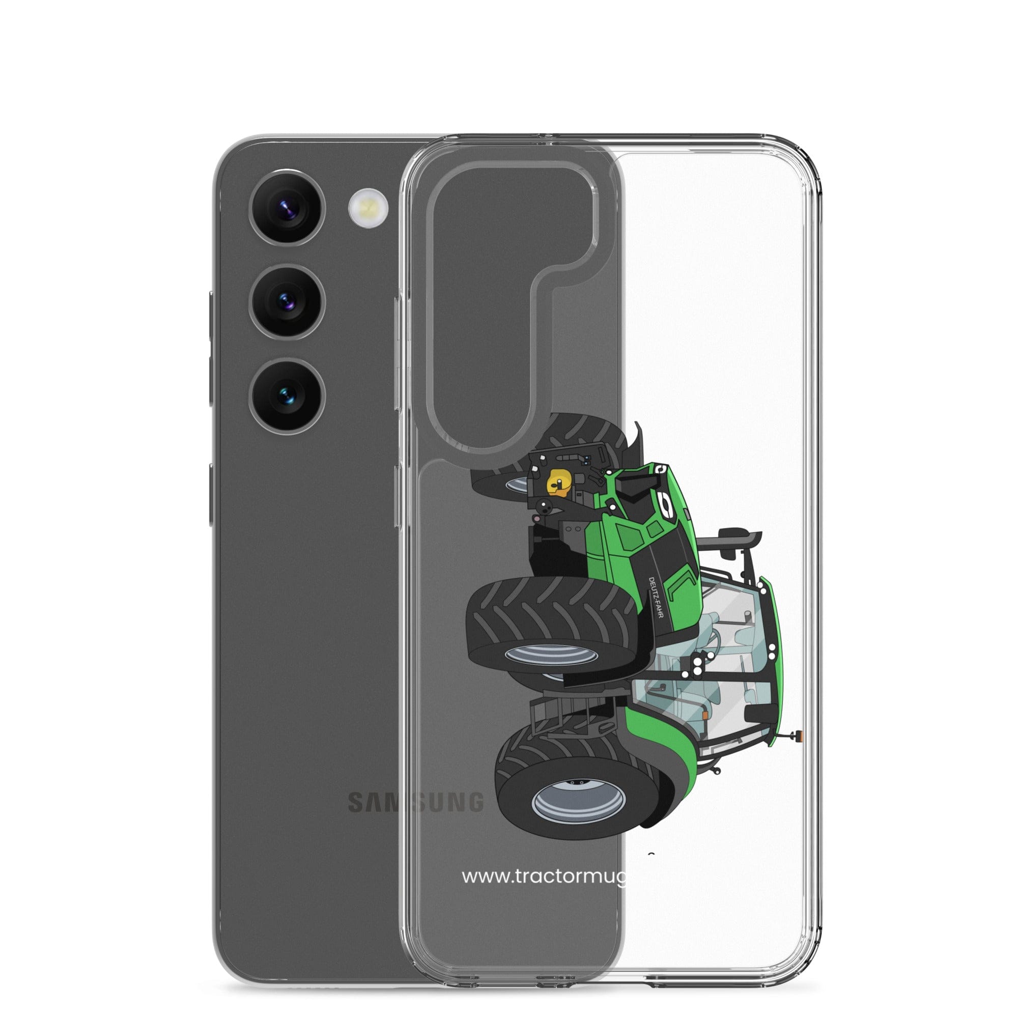 The Tractors Mugs Store Deutz - Fahr Agrotron 7250 Ttv Clear Case for Samsung® Quality Farmers Merch