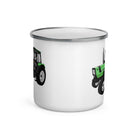 The Tractors Mugs Store Deutz Fahr DX 3.90 Enamel Mug Quality Farmers Merch