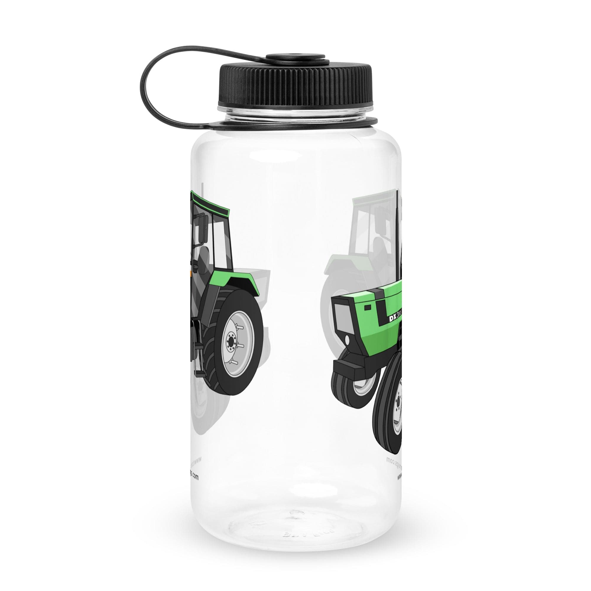 The Tractors Mugs Store Deutz Fahr DX 3.90 Wide mouth plastic water bottle Quality Farmers Merch