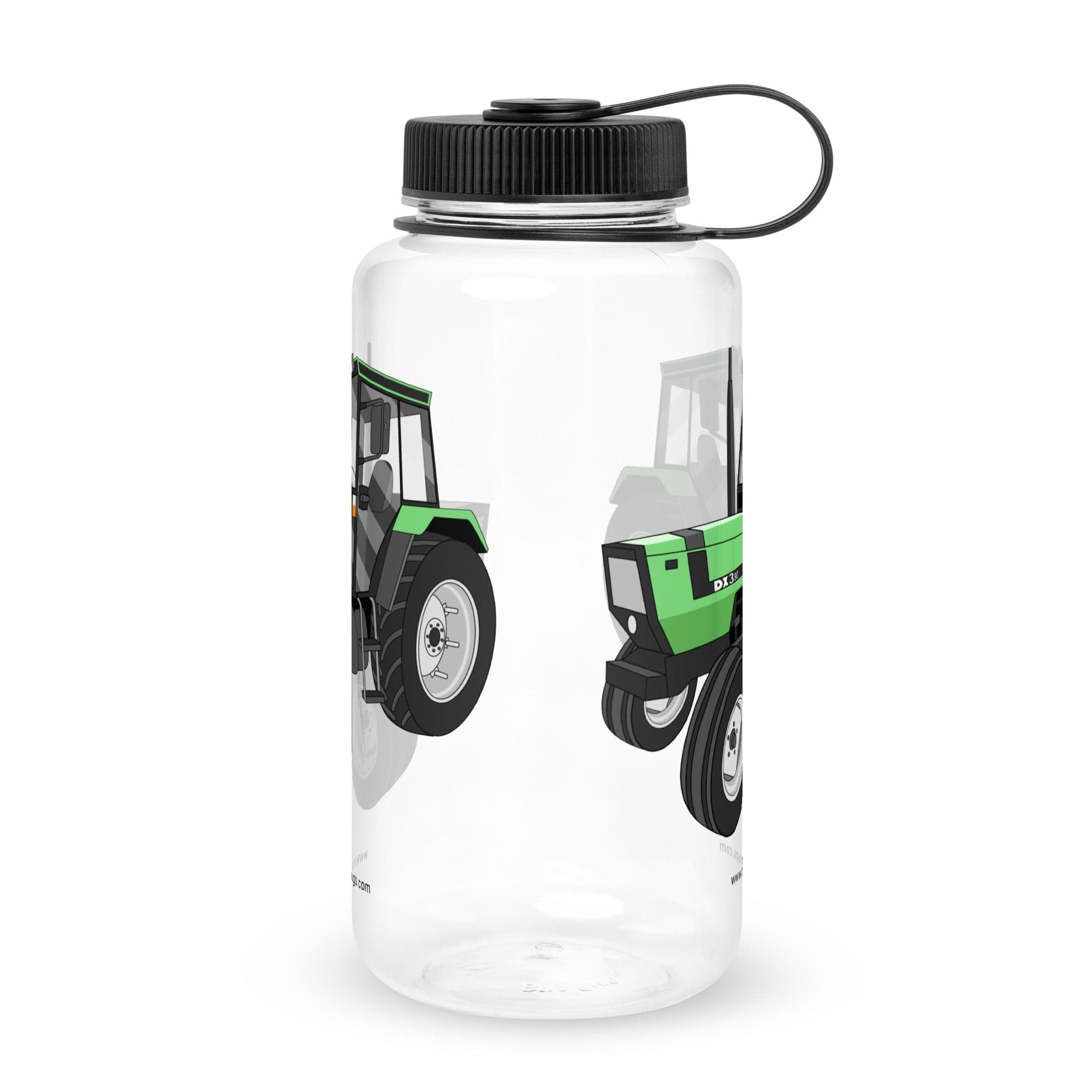 The Tractors Mugs Store Deutz Fahr DX 3.90 Wide mouth plastic water bottle Quality Farmers Merch