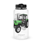 The Tractors Mugs Store Deutz Fahr DX 3.90 Wide mouth plastic water bottle Quality Farmers Merch