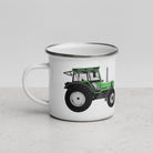 The Tractors Mugs Store Deutz Fahr DX 4.50 Enamel Mug Quality Farmers Merch