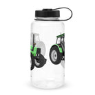 The Tractors Mugs Store Deutz Fahr DX 6.30 Wide mouth plastic water bottle Quality Farmers Merch