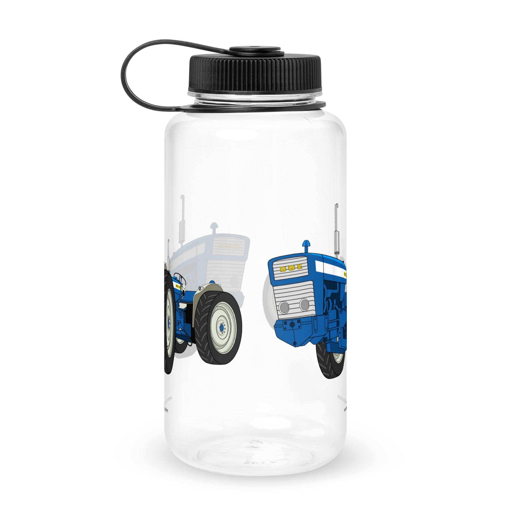 The Tractors Mugs Store DOE Dual Drive 130 Wide mouth plastic water bottle Quality Farmers Merch