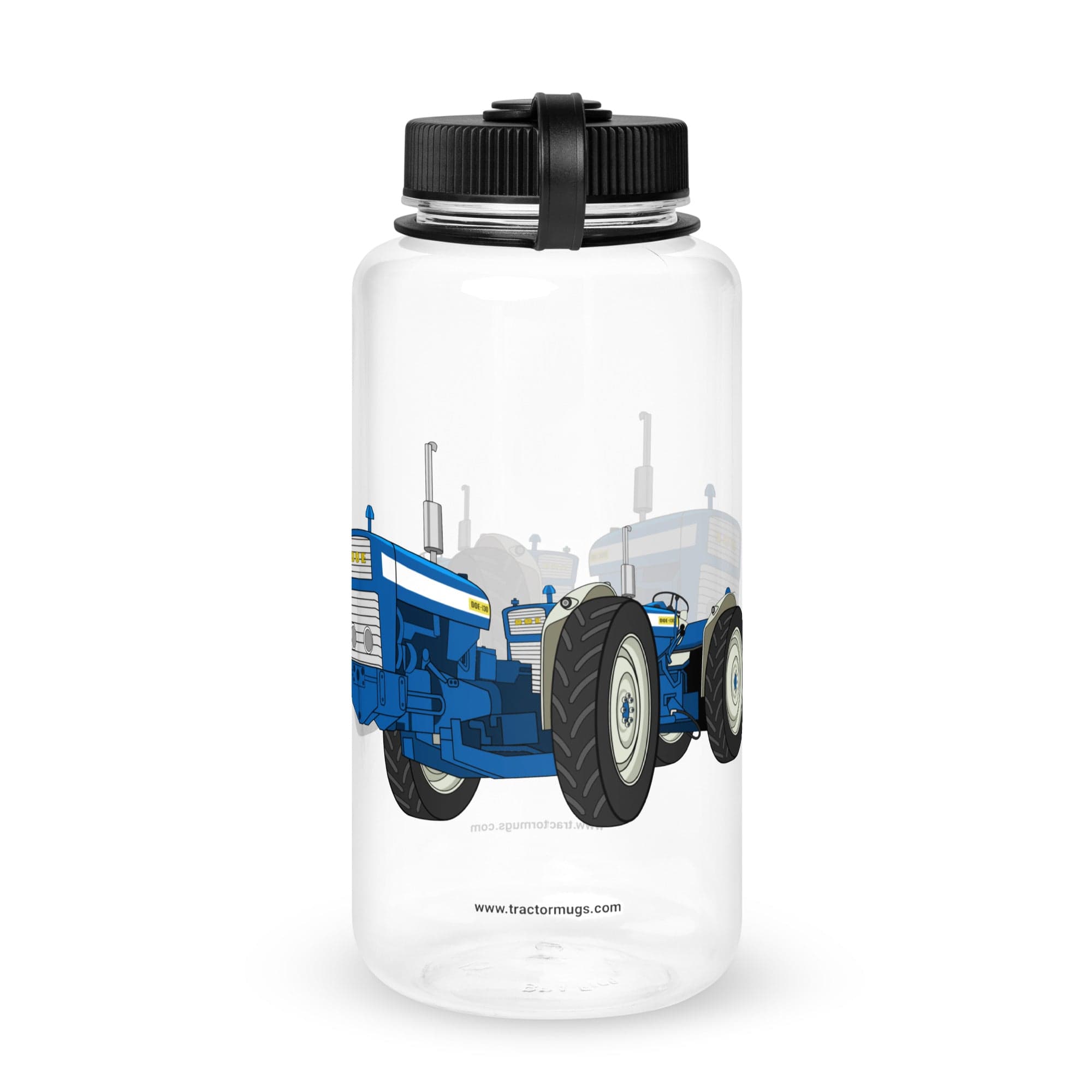 The Tractors Mugs Store DOE Dual Drive 130 Wide mouth plastic water bottle Quality Farmers Merch