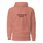 The Tractors Mugs Store Dusty Rose / S Republic of Dairy Unisex Hoodie Quality Farmers Merch