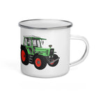 The Tractors Mugs Store Fendt 310 LSA | Enamel Mug Quality Farmers Merch