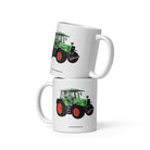 The Tractors Mugs Store Fendt 310 LSA | White glossy mug Quality Farmers Merch