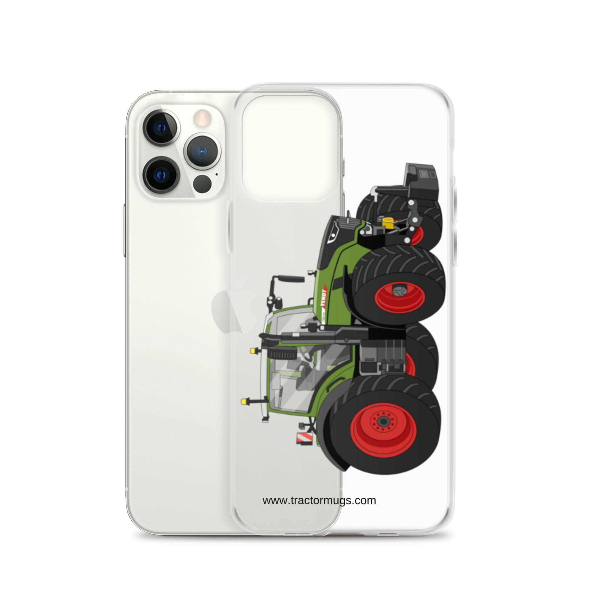 The Tractors Mugs Store Fendt 728 Vario Clear Case for iPhone® Quality Farmers Merch