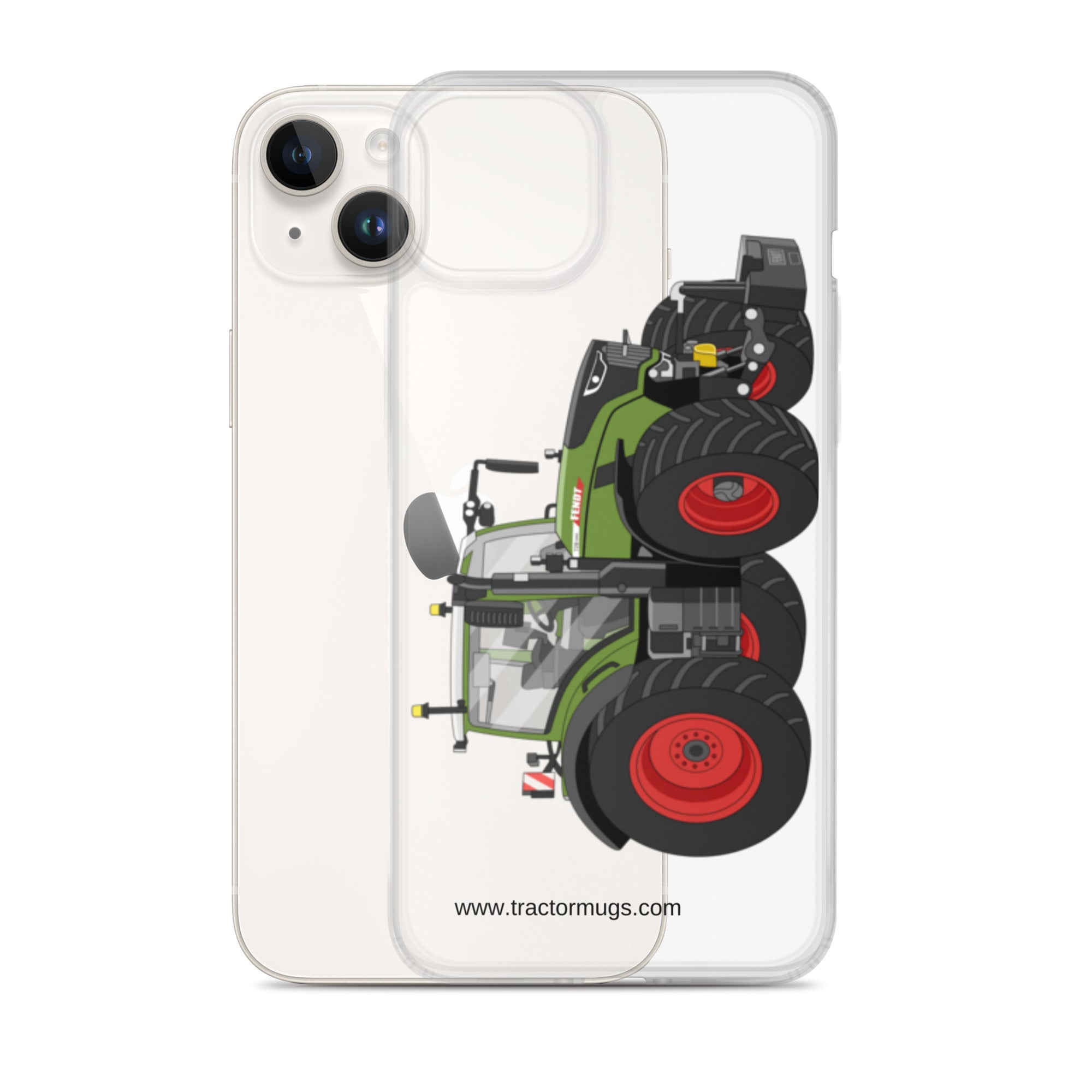 The Tractors Mugs Store Fendt 728 Vario Clear Case for iPhone® Quality Farmers Merch