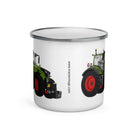 The Tractors Mugs Store Fendt 728 Vario Enamel Mug Quality Farmers Merch