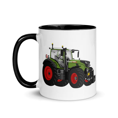 The Tractors Mugs Store Fendt 728 Vario Mug with Color Inside Quality Farmers Merch