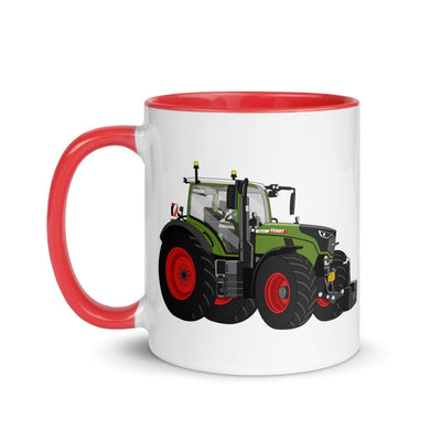 The Tractors Mugs Store Fendt 728 Vario Mug with Color Inside Quality Farmers Merch