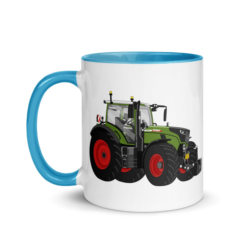 The Tractors Mugs Store Fendt 728 Vario Mug with Color Inside Quality Farmers Merch