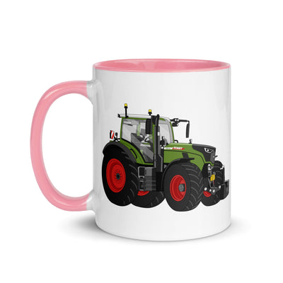 The Tractors Mugs Store Fendt 728 Vario Mug with Color Inside Quality Farmers Merch