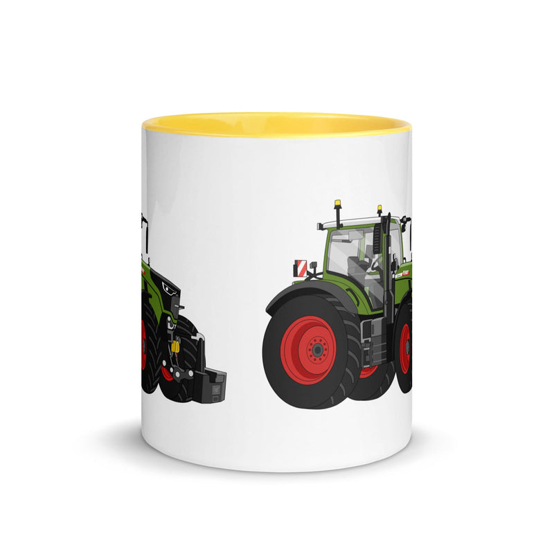 The Tractors Mugs Store Fendt 728 Vario Mug with Color Inside Quality Farmers Merch