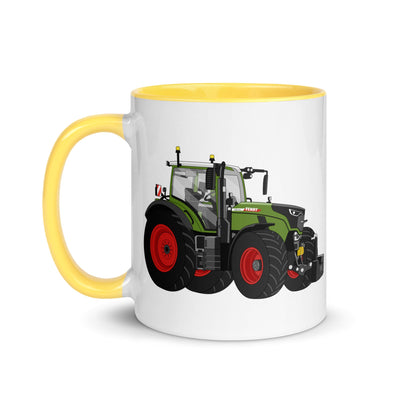 The Tractors Mugs Store Fendt 728 Vario Mug with Color Inside Quality Farmers Merch