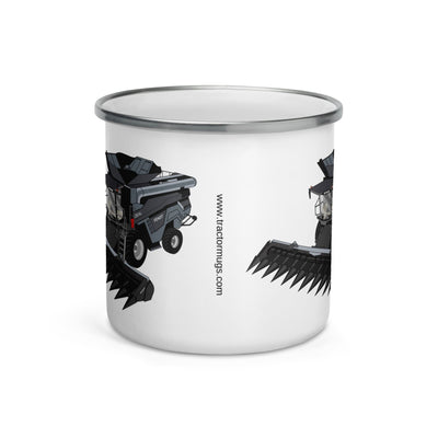 The Tractors Mugs Store Fendt 9T Ideal Combine Harvester Enamel Mug Quality Farmers Merch
