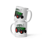 The Tractors Mugs Store Fendt Farmer TURBOMATIK 307 LSA | White glossy mug Quality Farmers Merch