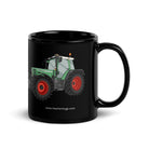 The Tractors Mugs Store Fendt Favorit 515 Black Glossy Mug Quality Farmers Merch