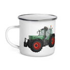 The Tractors Mugs Store Fendt Favorit 515 Enamel Mug Quality Farmers Merch