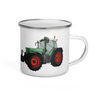 The Tractors Mugs Store Fendt Favorit 515 Enamel Mug Quality Farmers Merch