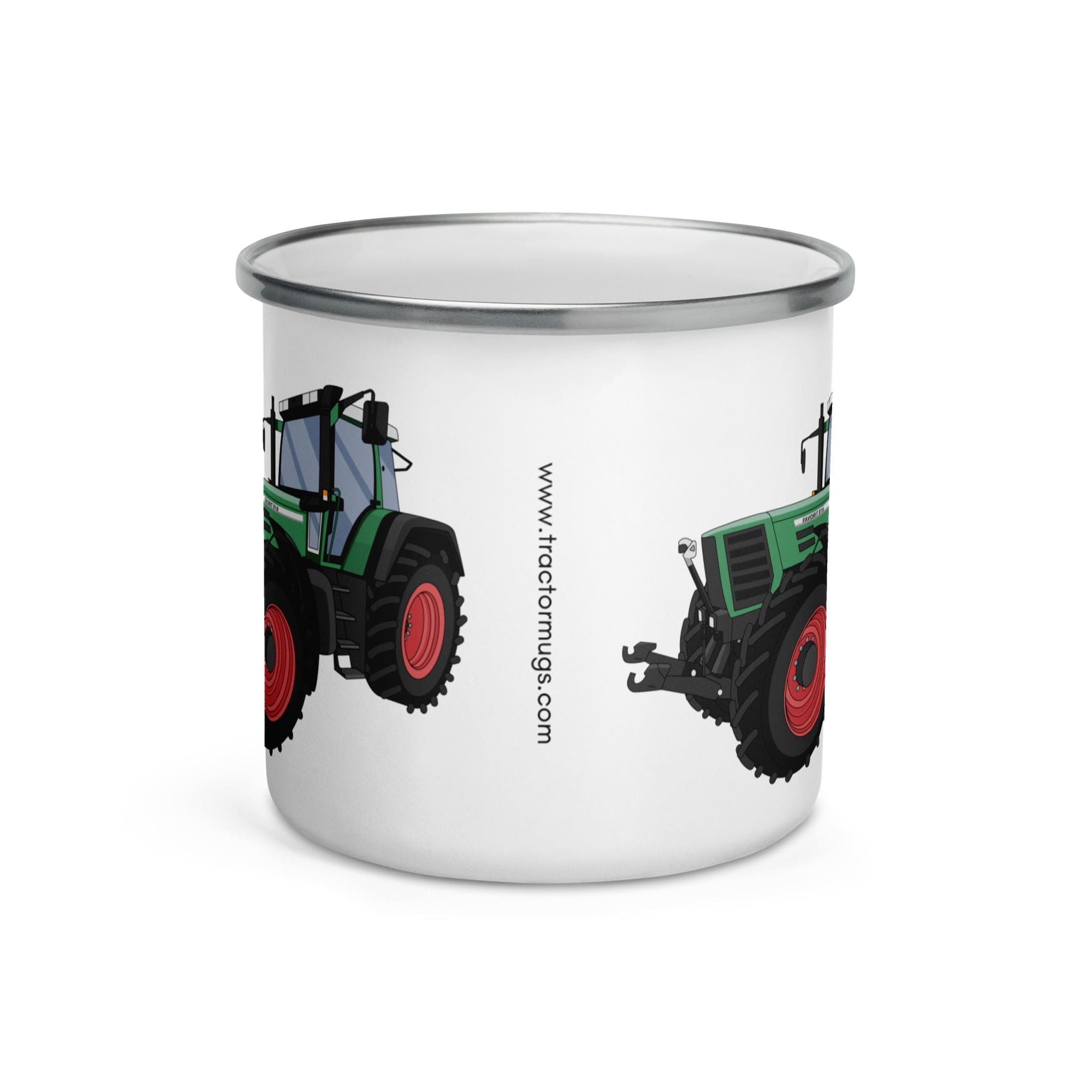 The Tractors Mugs Store Fendt Favorit 816 | Enamel Mug Quality Farmers Merch