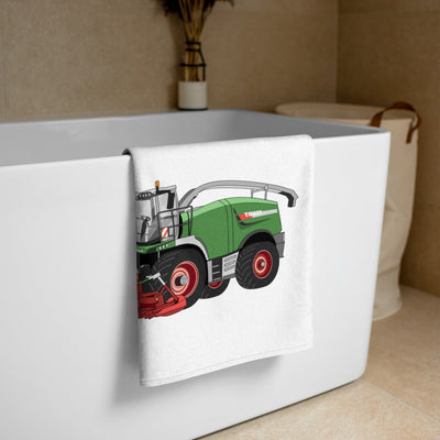 The Tractors Mugs Store Fendt Katana 85 Forage Harvester Towel Quality Farmers Merch