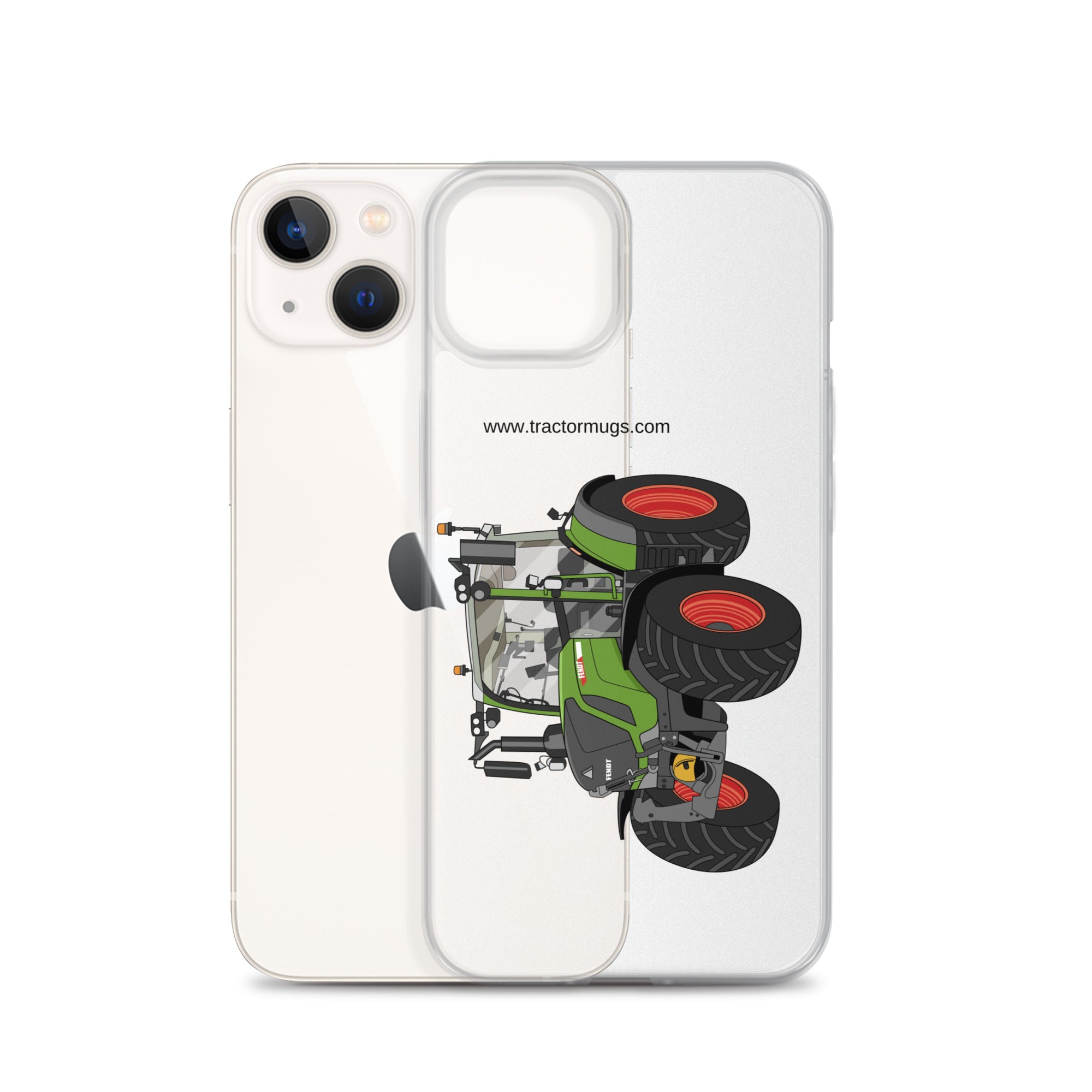 The Tractors Mugs Store Fendt Vario 313 Clear Case for iPhone® Quality Farmers Merch