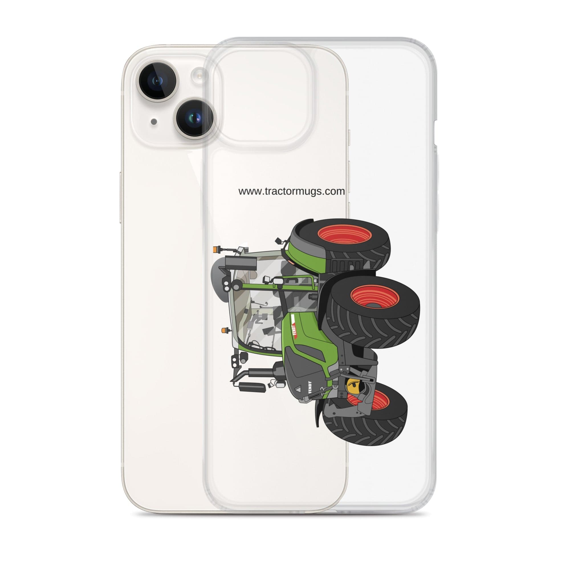 The Tractors Mugs Store Fendt Vario 313 Clear Case for iPhone® Quality Farmers Merch