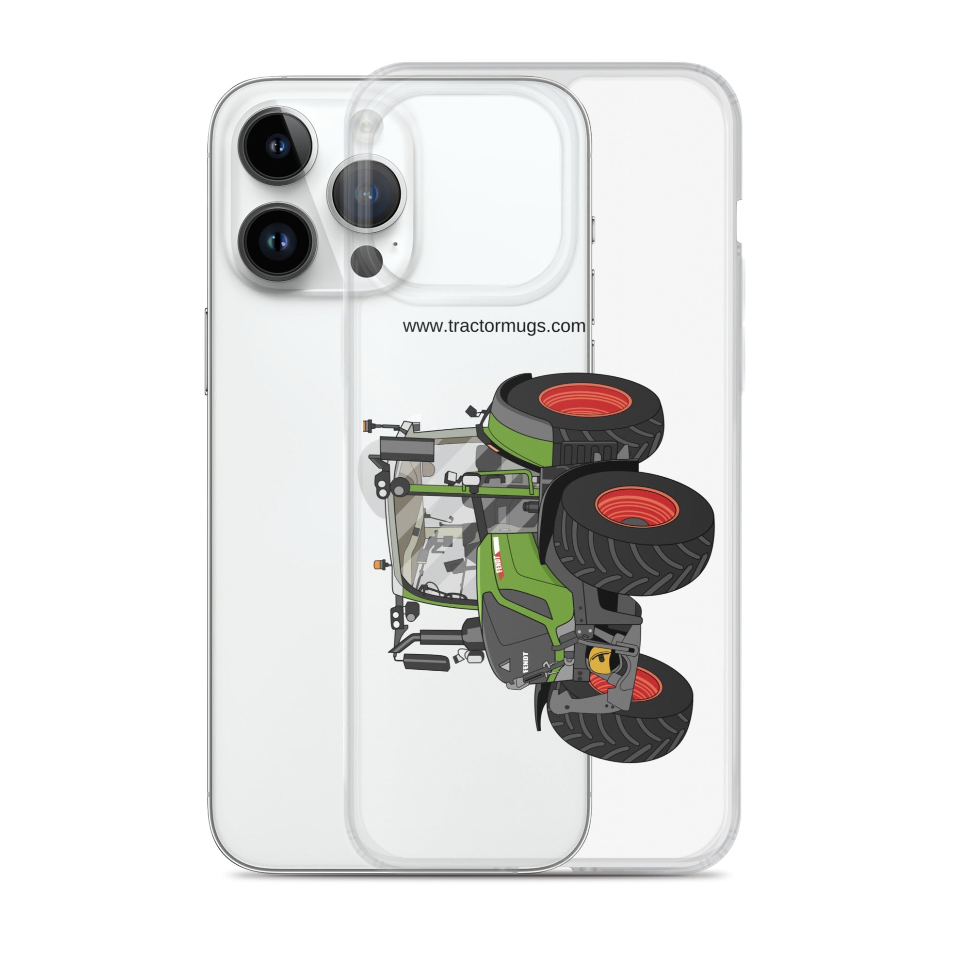 The Tractors Mugs Store Fendt Vario 313 Clear Case for iPhone® Quality Farmers Merch