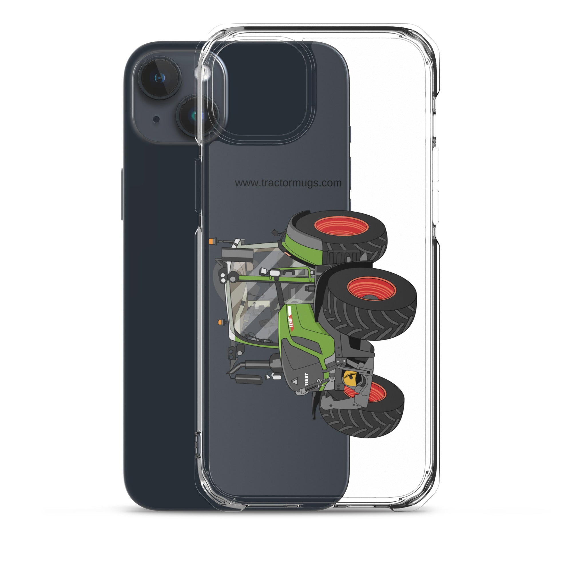 The Tractors Mugs Store Fendt Vario 313 Clear Case for iPhone® Quality Farmers Merch