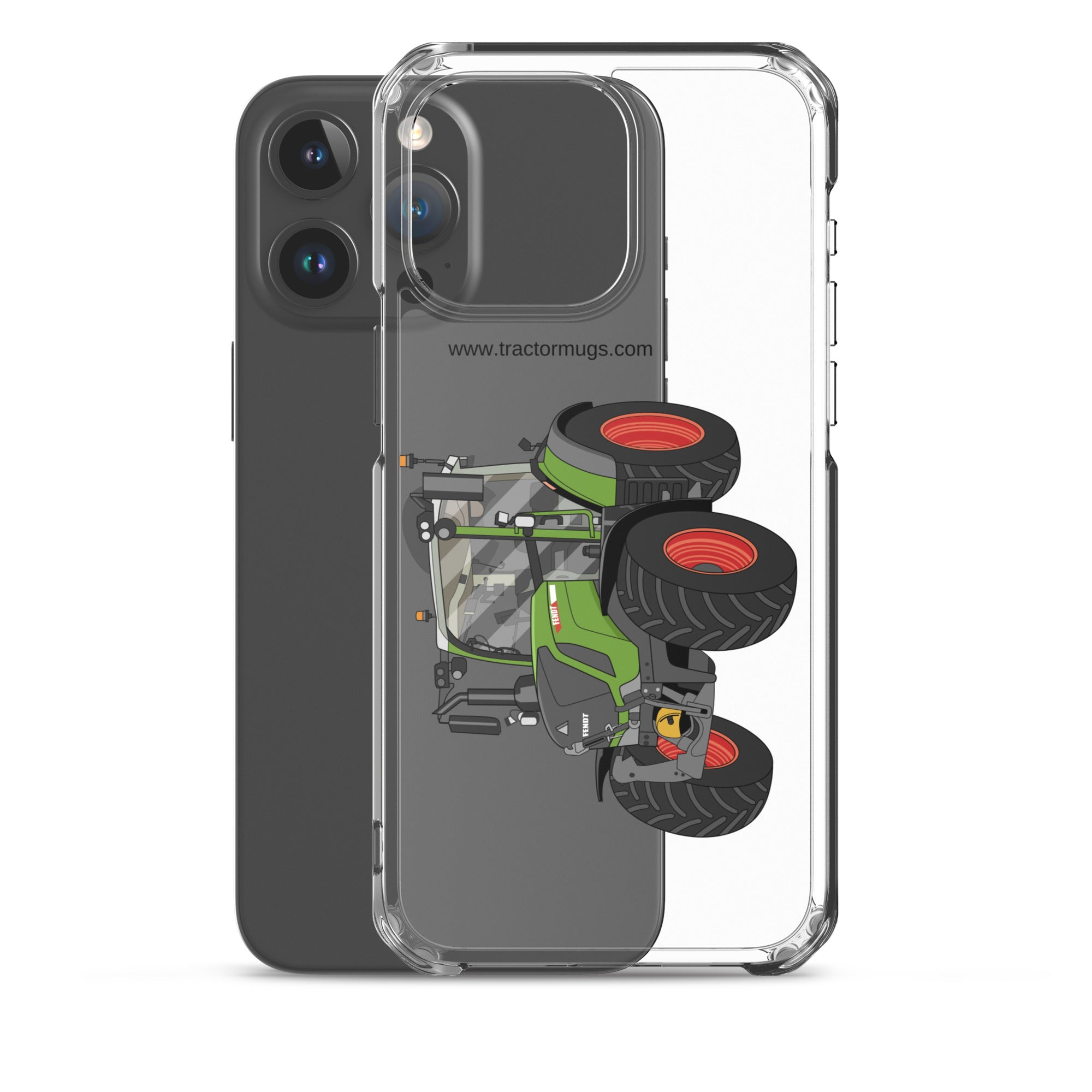 The Tractors Mugs Store Fendt Vario 313 Clear Case for iPhone® Quality Farmers Merch