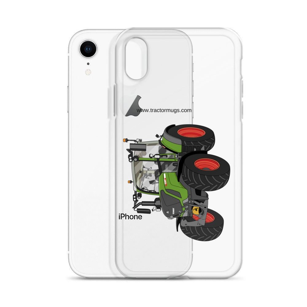 The Tractors Mugs Store Fendt Vario 313 Clear Case for iPhone® Quality Farmers Merch