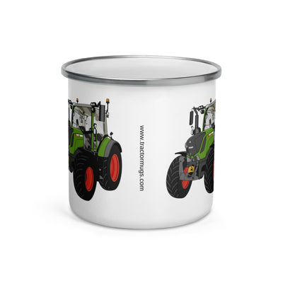 The Tractors Mugs Store Fendt Vario 313 Enamel Mug Quality Farmers Merch