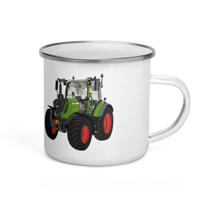 The Tractors Mugs Store Fendt Vario 313 Enamel Mug Quality Farmers Merch