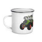 The Tractors Mugs Store Fendt Vario 313 Enamel Mug Quality Farmers Merch