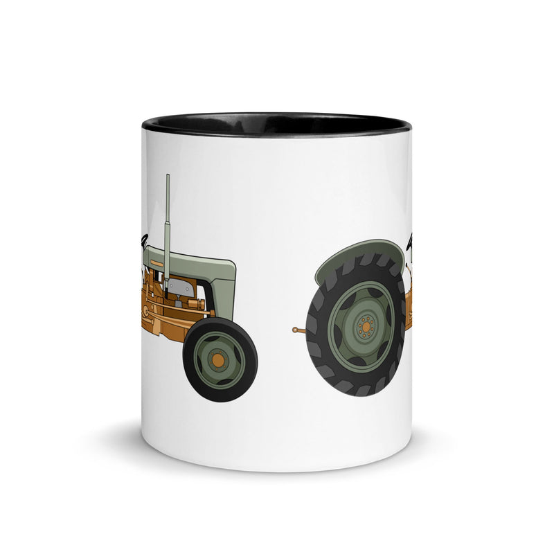 The Tractors Mugs Store Ferguson 35 Copper Belly Mug with Color Inside Quality Farmers Merch