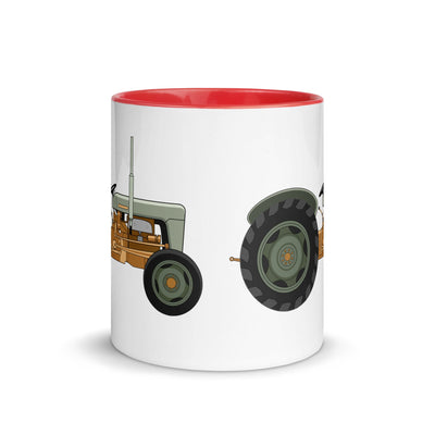 The Tractors Mugs Store Ferguson 35 Copper Belly Mug with Color Inside Quality Farmers Merch