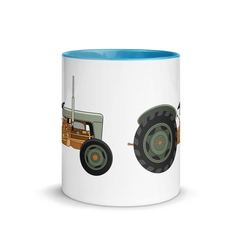 The Tractors Mugs Store Ferguson 35 Copper Belly Mug with Color Inside Quality Farmers Merch