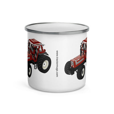 The Tractors Mugs Store Fiat 180-90 Enamel Mug Quality Farmers Merch