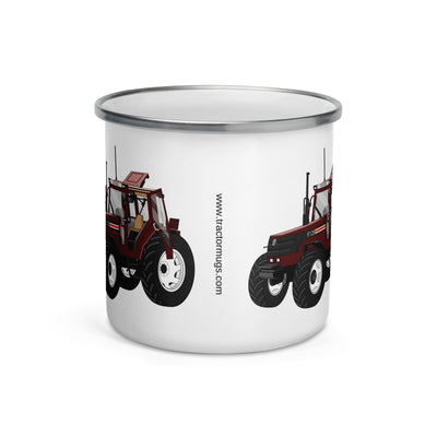 The Tractors Mugs Store Fiat F120 Winner Enamel Mug Quality Farmers Merch