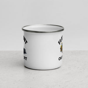 The Tractors Mugs Store Flat Out Enamel Mug Quality Farmers Merch